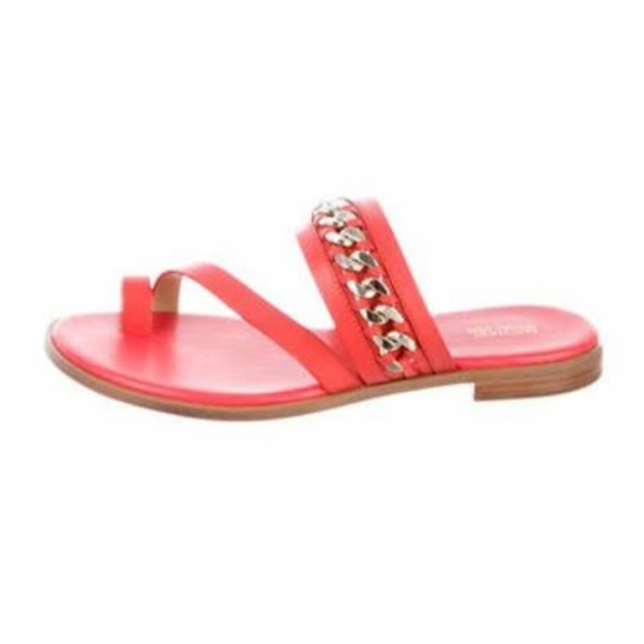 NwoT Michael Kors Bergen sea coral sandal - Picture 1 of 6